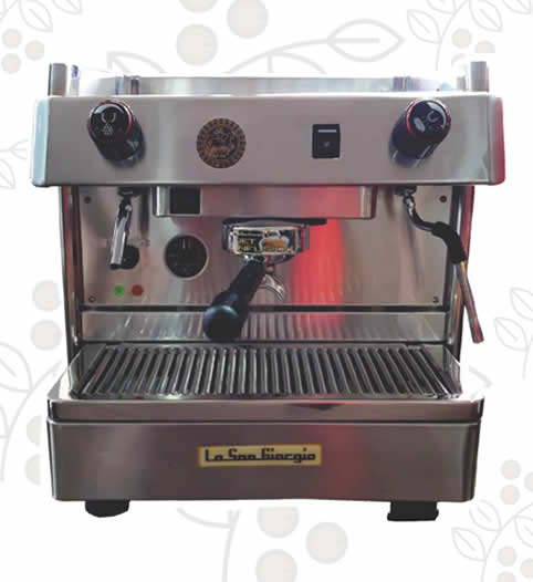 Máquina de Café Express/Capuchinera LaSan Giorgio 2GO Semi a Gas