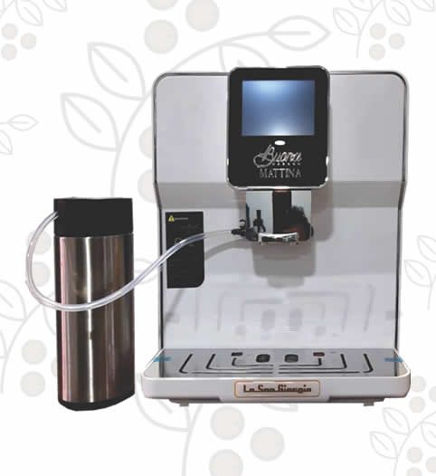 Máquina Superautomática Molino de Café y Leche Líquida