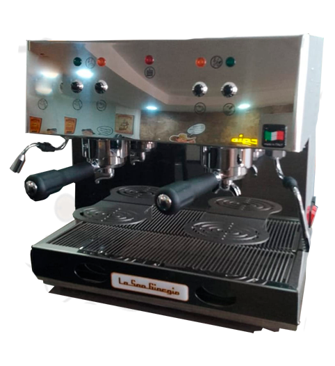 Máquina de Café Express/Capuchinera Forza dos grupos