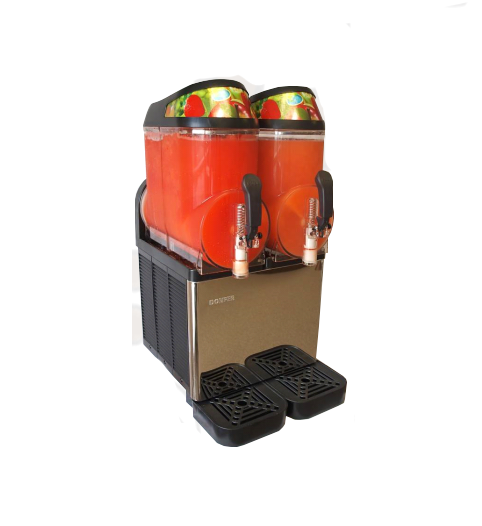 Granizadora Turbomix de 2 tanques independientes